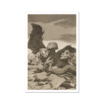 They Spruce Themselves Up - Francisco De Goya Art Print / Canvas, 12x18’’ / 31x46cm / Unframed / White Border, Posters Prints & Visual