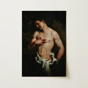 St Sebastian - Johann Carl Loth Art Print / Canvas, Johann Carl Loth, Johann Carl, Carl Loth, Carl Loth Fixes, Young Soldier’s Chest,