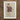 Framed Artwork Stylized Figure Reddish-brown Tones Enclosed Light Egon Schiele, Standing Man, Turns, Fully, Auburn Hair Pulled, Art, Print