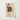 Framed Art Print Stylized Back-view Figure Loose Brushstrokes Egon Schiele, Standing Man, Turns, Fully, Auburn Hair Pulled