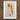 Framed Artwork Stylized Nude Figure Orange Headscarf Bold Egon Schiele Art, Drapery Entices, Raw Sensuality