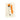 Standing Nude with Orange Drapery - Egon Schiele Art Print, Minimalist Line Nude Figure Orange Accent Element