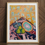 Still Life - Alfred Henry Maurer Fauvist Art Print / Canvas Vibrant Abstract Painting Light Wood Frame Bold Strokes, Prints