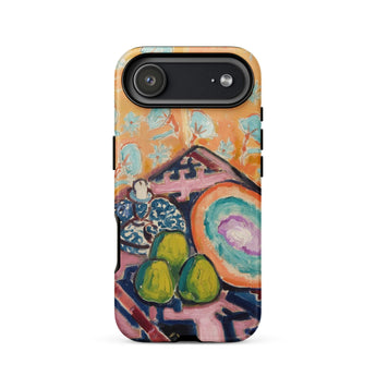 Still Life - Alfred Henry Maurer Fauvist Phone Case Iphone 17 Air / Matte 12 Abstract Art Design Pears Vibrant, Maurer’s, Mobile Cases