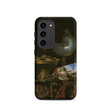 Still Life with Holbein Bowl Nautilus Cup Glass Goblet and Fruit Dish - Willem Kalf Phone Case Samsung Galaxy S23 / Matte Black Phone Case