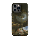 Still Life with Holbein Bowl Nautilus Cup Glass Goblet and Fruit Dish - Willem Kalf Phone Case Iphone 14 Pro Max / Matte Black Phone Case