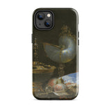 Still Life with Holbein Bowl Nautilus Cup Glass Goblet and Fruit Dish - Willem Kalf Phone Case Iphone 14 Plus / Gloss Black Phone Case