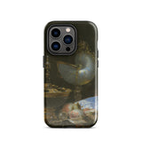 Still Life with Holbein Bowl Nautilus Cup Glass Goblet and Fruit Dish - Willem Kalf Phone Case Iphone 14 Pro / Gloss Dark Green Phone Case