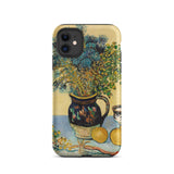 Still Life - Vincent Van Gogh Phone Case Iphone 11 / Matte Phone Case Floral Life Design Vincent Gogh, Gogh Iphone Case, Vibrant World