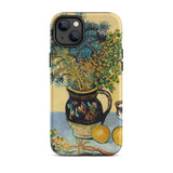 Still Life - Vincent Van Gogh Phone Case Iphone 14 Plus / Matte Iphone Case Gogh Painting Vincent Gogh, Case, Vibrant World