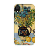 Still Life - Vincent Van Gogh Phone Case Iphone Xr / Matte Phone Case Colorful Floral Life Painting Vincent Gogh, Gogh Iphone Case, Vibrant