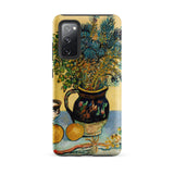 Still Life - Vincent Van Gogh Phone Case Samsung Galaxy S20 Fe / Matte Phone Case Vibrant Textured Print Vincent Gogh’s Gogh, Gogh Iphone