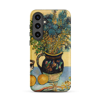 Still Life - Vincent Van Gogh Phone Case Samsung Galaxy S24 Plus / Matte Phone Case Vibrant Textured Print Vincent Gogh’s Gogh, Gogh Iphone