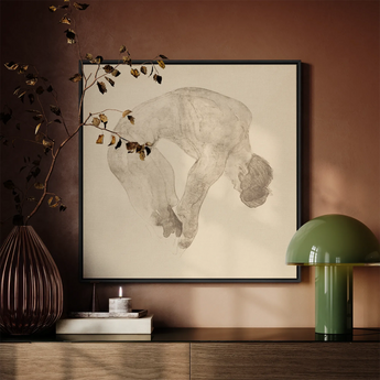 Stooping Naked Man - Reijer Stolk Art Print / Canvas, Posters Prints & Visual Artwork, Toby Leon