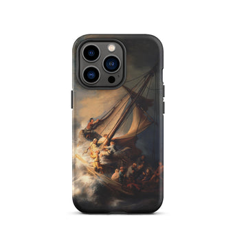 Storm on the Sea of Galilee - Rembrandt Phone Case, Iphone 13 Pro / Matte, Mobile Cases, Toby Leon