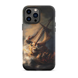 Storm on the Sea of Galilee - Rembrandt Phone Case, Iphone 13 Pro Max / Matte, Mobile Cases, Toby Leon