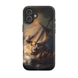 Storm on the Sea of Galilee - Rembrandt Phone Case, Iphone 16 Plus / Matte, Mobile Cases, Toby Leon