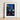 Framed Art Print Stylized Nighttime Street Scene Buildings Visit India 1920s, Indian Evening Exhales, Cobalt Moon