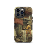 Scena di strada in India - Custodia per iPhone Edwin Lord Weeks, 13 Pro / Opaca, Custodie per telefoni cellulari, Toby Leon