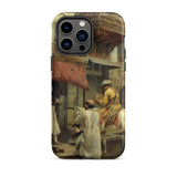 Scena di strada in India - Custodia per iPhone Edwin Lord Weeks, 14 Pro Max / Opaca, Custodie per telefoni cellulari, Toby Leon