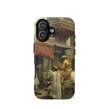 Scena di strada in India - Custodia per iPhone Edwin Lord Weeks, 17 / Opaca, Custodie per telefoni cellulari, Toby Leon
