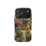 Scena di strada in India - Custodia per iPhone Edwin Lord Weeks, 17 Pro / Opaca, Custodie per telefoni cellulari, Toby Leon