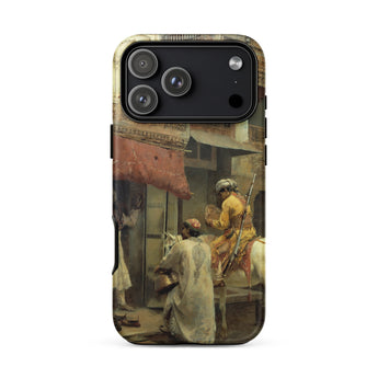 Scena di strada in India - Custodia per iPhone Edwin Lord Weeks, 17 Pro Max / Opaca, Custodie per telefoni cellulari, Toby Leon
