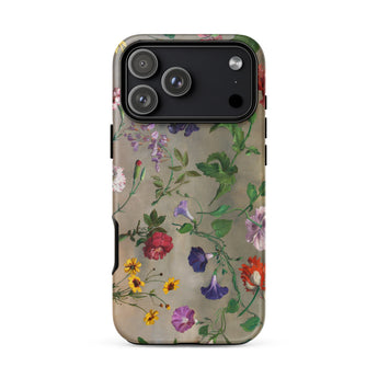Studies of Flowers - Jacques–laurent Agasse Phone Case, Iphone 17 Pro Max / Matte, Mobile Cases, Toby Leon