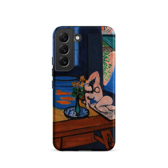 Studio with Goldfish - Henri Matisse Phone Case Samsung Galaxy S22 / Matte Phone Case Vibrant Stylized Painting Cat Vase Flowers Henri