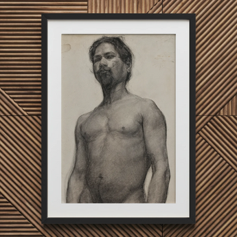 Study of a Black Man - Stampa artistica di Henry Ossawa Tanner su tela, 20x30’’ / 51x76cm / Cornice / Passe-partout, poster, stampe e arte visiva, Toby
