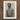 White Framed Charcoal Sketch Shirtless Man Short Hair Tanner’s Strokes, Figure Emerges, Shoulders Squared