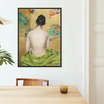 Study of Flesh and Gold - Stampa d'arte di William Merritt Chase / Tela, Poster, Stampe e arti visive, Toby Leon