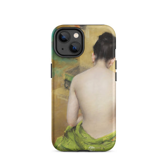 Study of Flesh and Gold - Custodia per iPhone William Merritt Chase, 14 / Opaco, Custodie per telefoni cellulari, Toby Leon