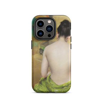 Study of Flesh and Gold - Custodia per iPhone William Merritt Chase, 14 Pro / Opaco, Custodie per telefoni cellulari, Toby Leon