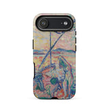 Study for Luxe Calme et Volupte - Henri Matisse Phone Case Iphone 17 Air / Matte Rugged Phone Case Vibrant Impressionistic Painting Blues