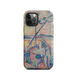 Study for Luxe Calme et Volupte - Henri Matisse Phone Case Iphone 12 Pro / Matte Phone Case Vibrant Impressionistic Painting Blues Pinks