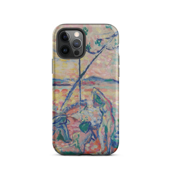 Study for Luxe Calme et Volupte - Henri Matisse Phone Case Iphone 12 Pro / Matte Phone Case Vibrant Impressionistic Painting Blues Pinks