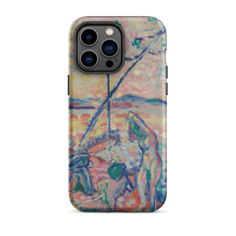Study for Luxe Calme et Volupte - Henri Matisse Phone Case Iphone 14 Pro Max / Matte Phone Case Vibrant Impressionistic Painting Blues