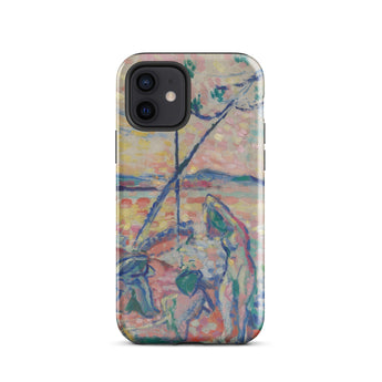 Study for Luxe Calme et Volupte - Henri Matisse Phone Case Iphone 12 / Gloss Phone Case Vibrant Impressionistic Painting Blues Pinks Greens