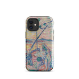 Study for Luxe Calme et Volupte - Henri Matisse Phone Case Iphone 12 Mini / Gloss Phone Case Vibrant Impressionistic Painting Blues Pinks