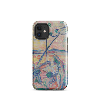 Study for Luxe Calme et Volupte - Henri Matisse Phone Case Iphone 12 Mini / Gloss Phone Case Vibrant Impressionistic Painting Blues Pinks