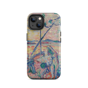 Study for Luxe Calme et Volupte - Henri Matisse Phone Case Iphone 14 / Matte Phone Case Vibrant Impressionistic Painting Figures Landscape