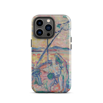Study for Luxe Calme et Volupte - Henri Matisse Phone Case Iphone 13 Pro / Gloss Vibrant Textured Phone Case Colorful Impressionist