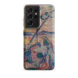 Study for Luxe Calme et Volupte - Henri Matisse Phone Case Samsung Galaxy S21 Ultra / Matte Vibrant Textured Phone Case Colorful