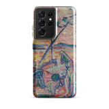 Study for Luxe Calme et Volupte - Henri Matisse Phone Case Samsung Galaxy S21 Ultra / Gloss Vibrant Textured Phone Case Colorful