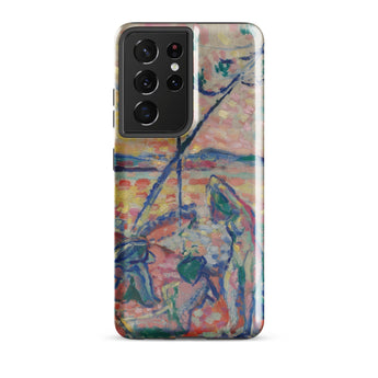 Study for Luxe Calme et Volupte - Henri Matisse Phone Case Samsung Galaxy S21 Ultra / Gloss Vibrant Textured Phone Case Colorful