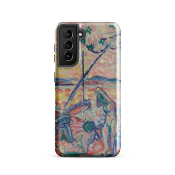Study for Luxe Calme et Volupte - Henri Matisse Phone Case Samsung Galaxy S21 / Gloss Vibrant Textured Phone Case Colorful Impressionist