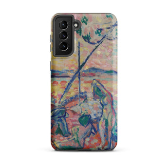 Study for Luxe Calme et Volupte - Henri Matisse Phone Case Samsung Galaxy S21 Plus / Matte Vibrant Textured Phone Case Colorful