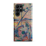 Study for Luxe Calme et Volupte - Henri Matisse Phone Case Samsung Galaxy S22 Ultra / Matte Vibrant Textured Phone Case Colorful
