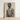 Framed Charcoal Sketch Bearded Man Light Wood Frame Tanner’s Strokes, Figure Emerges, Shoulders Squared